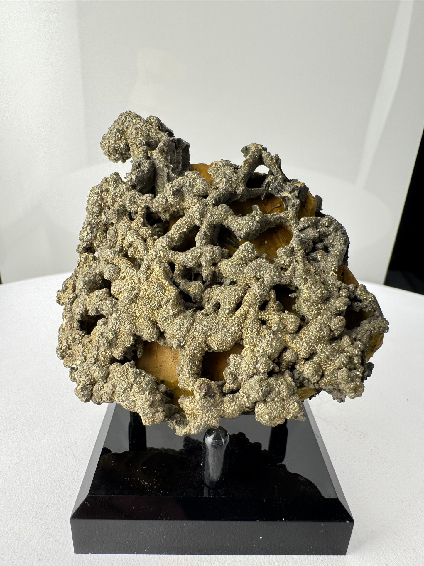 Pyrite on Limonite Matrix - Kharan, Baluchistan Province, Pakistan.