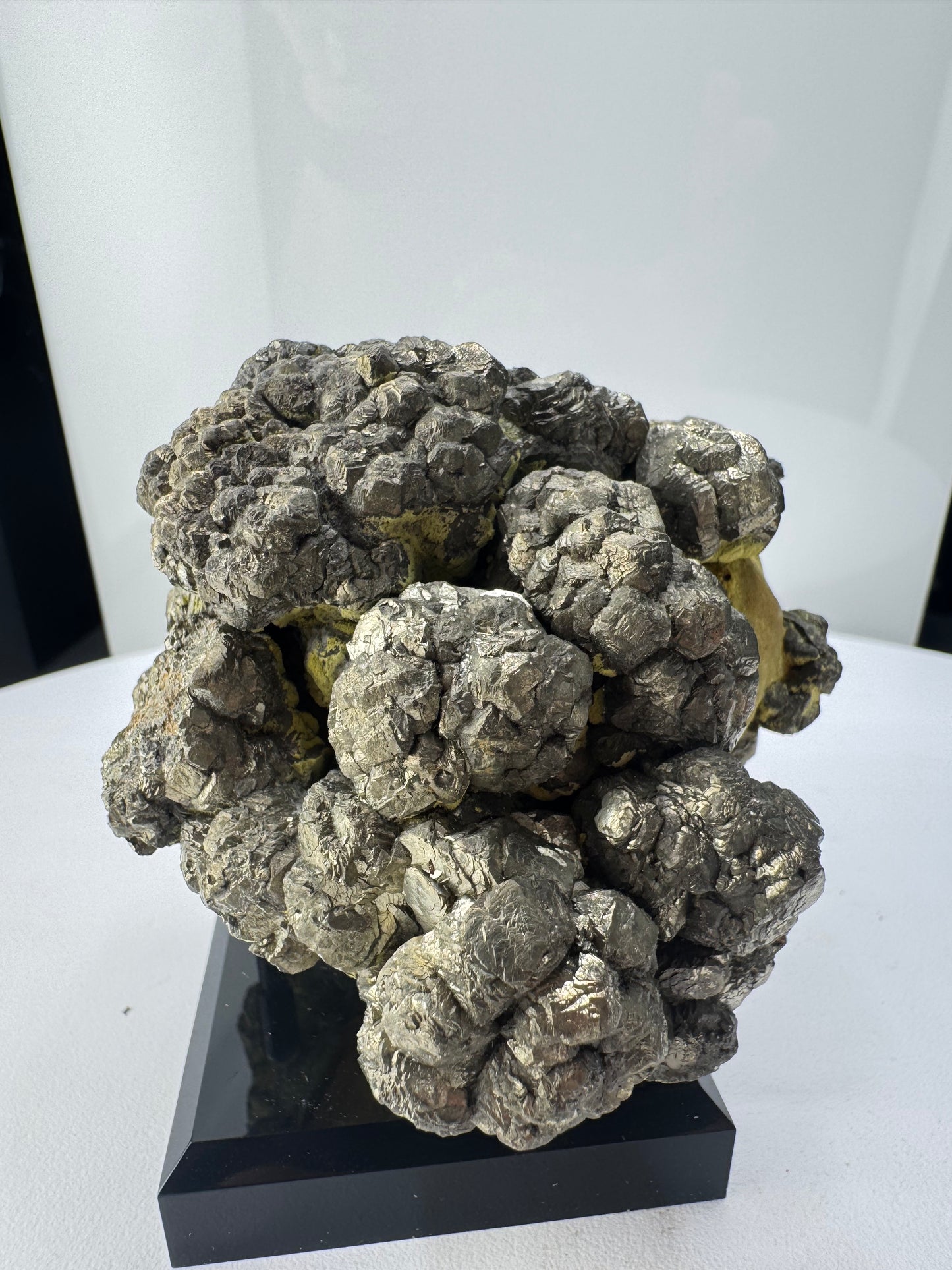 Pyrite on Limonite Matrix - Kharan, Baluchistan Province, Pakistan. (Heart Shape)