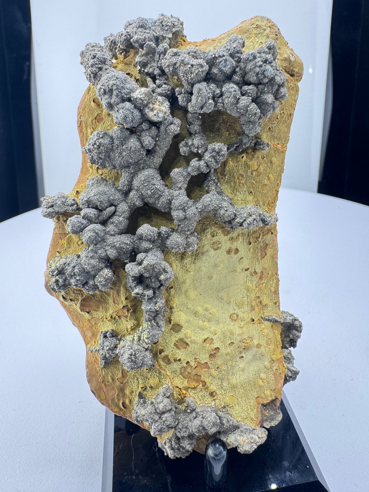 Pyrite on Limonite Matrix - Kharan, Baluchistan Province, Pakistan.