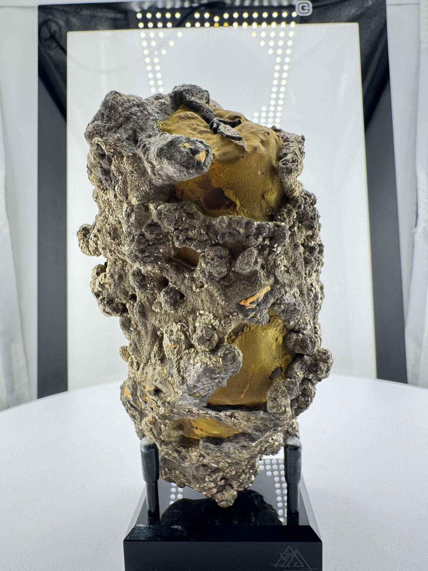 Pyrite on Limonite Matrix - Kharan, Baluchistan Province, Pakistan.