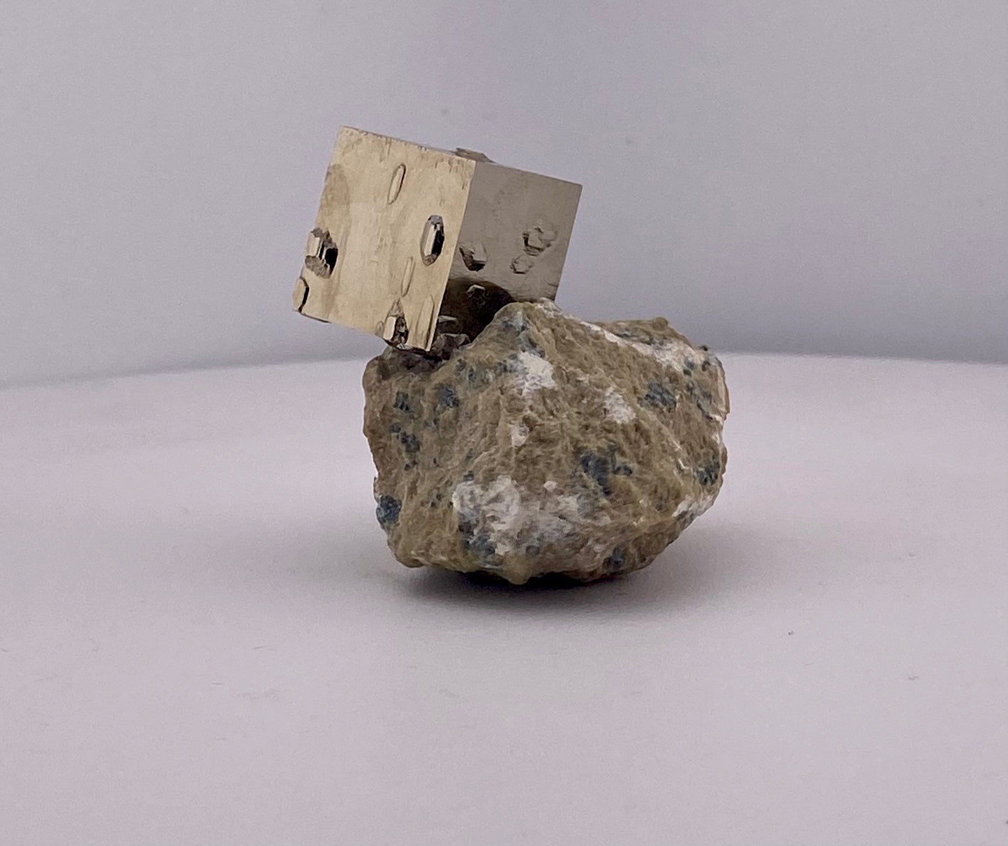 Medium Spanish Pyrite Cube Matrix (SP-55)