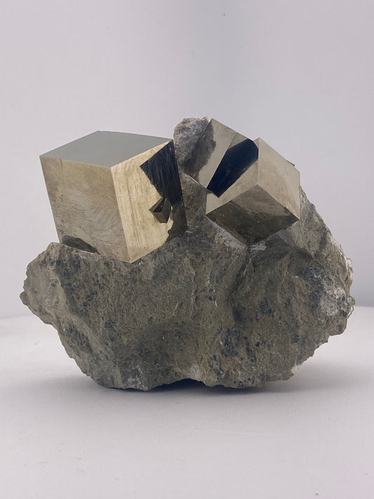 Large Spanish Pyrite Cube Cluster  (SP-1)