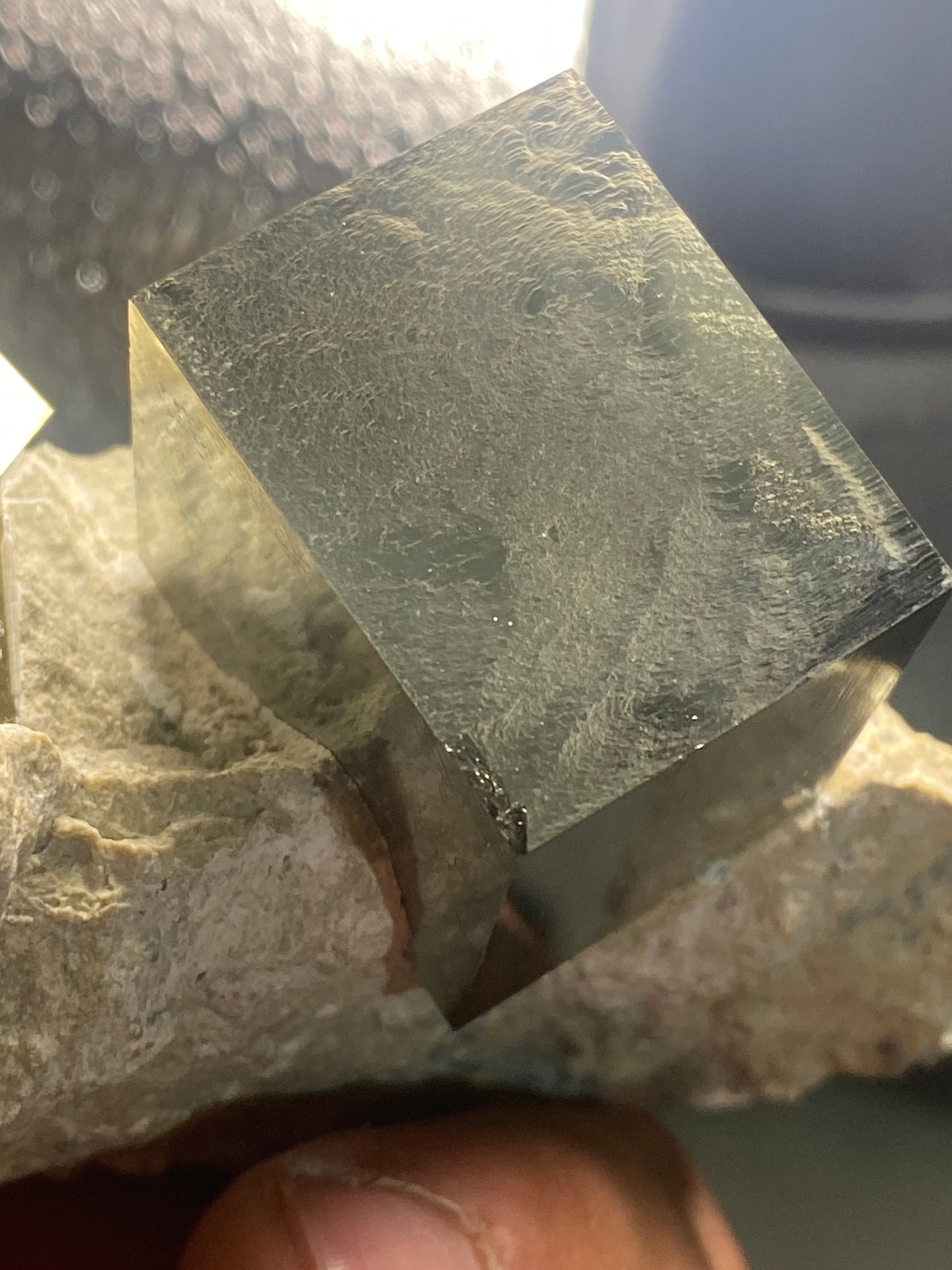 Large Spanish Pyrite Cube Cluster  (SP-1)