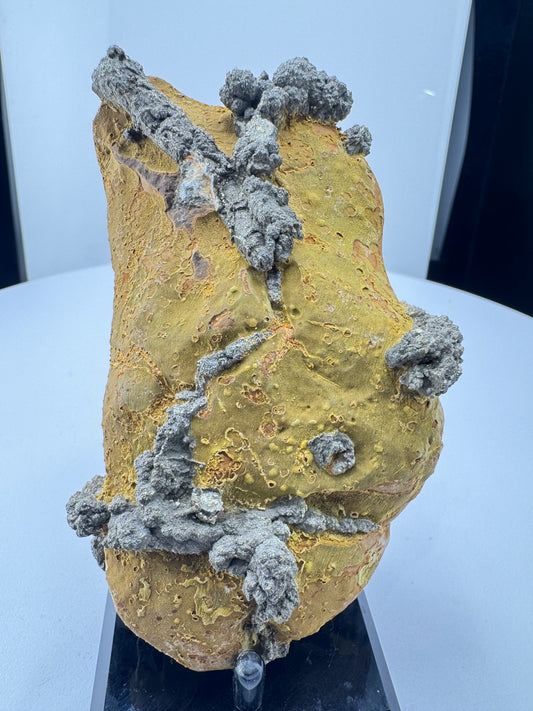 Pyrite on Limonite Matrix - Kharan, Baluchistan Province, Pakistan.