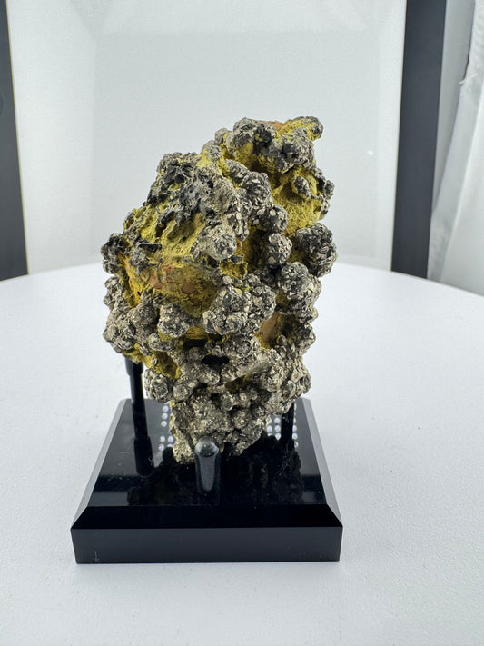 Pyrite on Limonite Matrix - Kharan, Baluchistan Province, Pakistan.