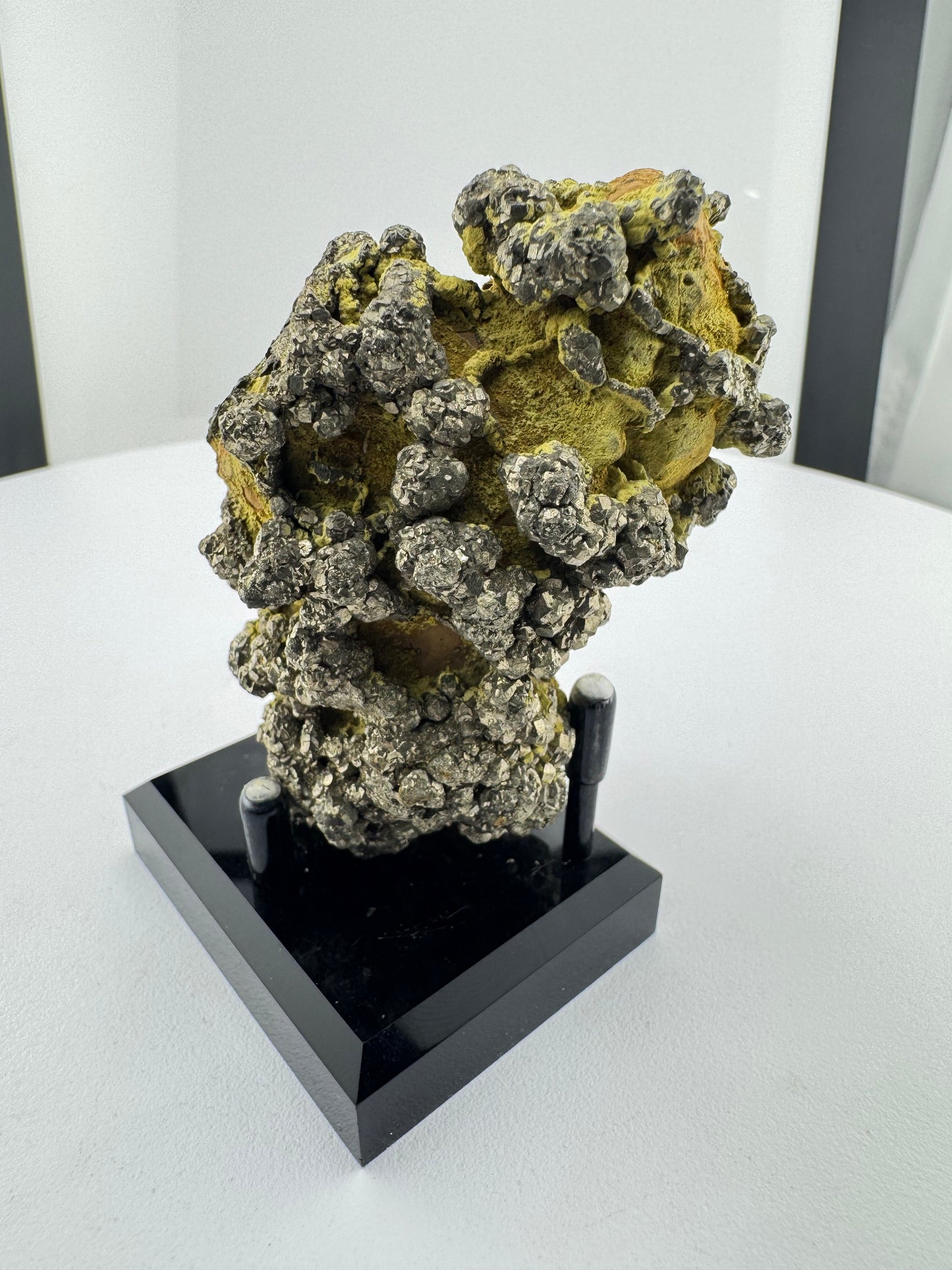 Pyrite on Limonite Matrix - Kharan, Baluchistan Province, Pakistan.