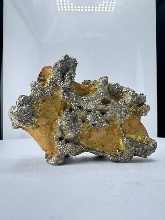 Pyrite on Limonite Matrix - Kharan, Baluchistan Province, Pakistan.